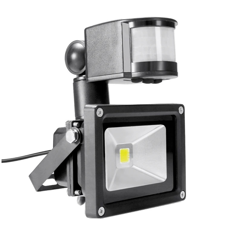 Outdoor Lighting Ip65 - 10 Вт PIR светодиодный прожектор 12