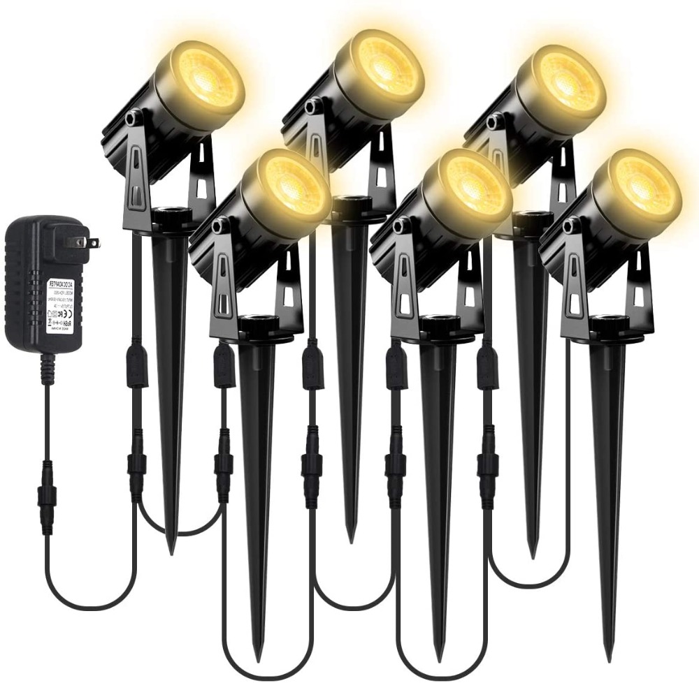 Outdoor Lighting Uk - 3000K уличный прожектор для сада, ландшафтное